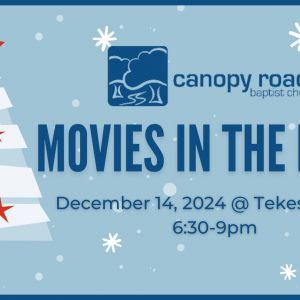 12/14:  Movies in the Park