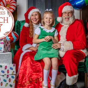 12/16: Pictures on the Porch with Santa