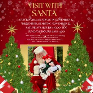 11/21-12/24: Visits with Santa at Esposito Garden Center