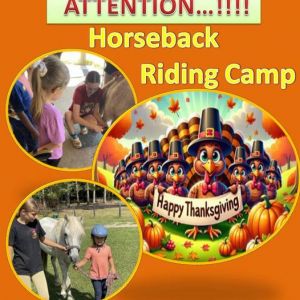 Moccasin Stables Thanksgiving Horseback Riding Camp