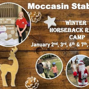 Moccasin Stables Winter Horseback Riding Camp