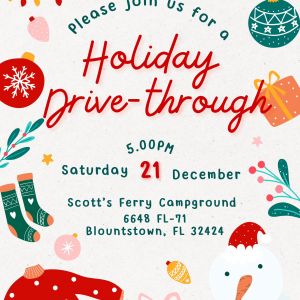 12/21: Christmas Drive-Through at Scott’s Ferry