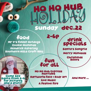 12/22: Ho, Ho, Ho Hub Holiday Party