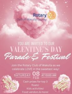 02/08: Annual Valentines Day Parade and Festival